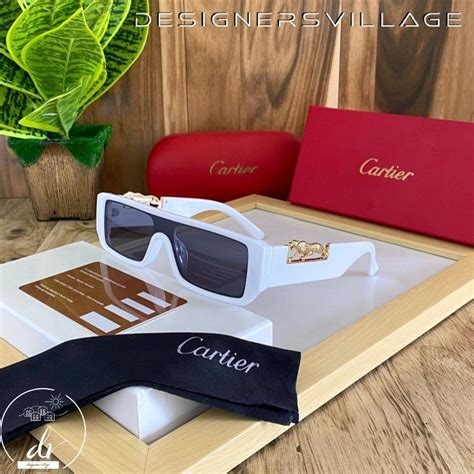 white cartier glasses replica|cartier glasses with tiger.